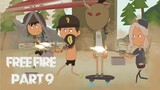 free fire animation - kartun free fire lucu - ketemu letda hyper langsung rata,part 9