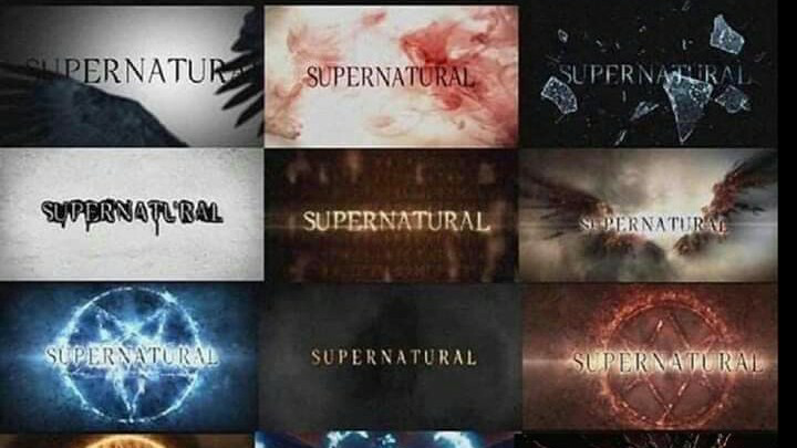 Supernatural season 1 to 15 all intros