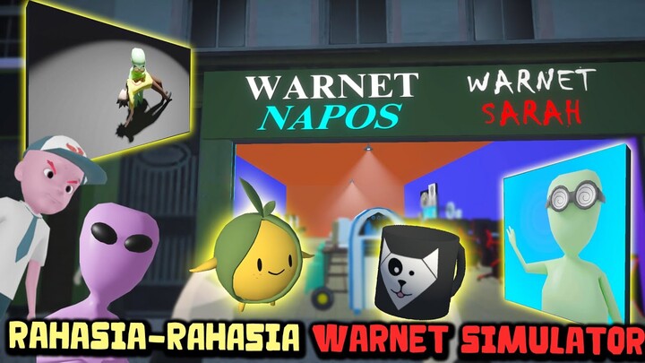 Inilah semua EASTER EGG dan RAHASIA DI WARNET SIMULATOR! (Warnet Life)