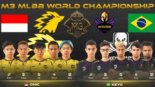 ONIC ESPORT VS KEYD STARS | Group B | M3 MLBB World Championship 2021