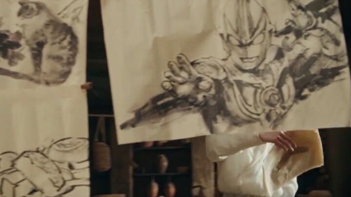 It is well known that there is no surprise that there is a future Ultraman in the costume drama