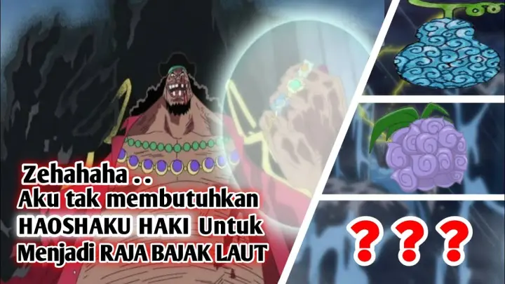 Teori One Piece Kurohige Butuh Buah Yami Yami No Mi Karena Gak Punya Haki Raja Bstation