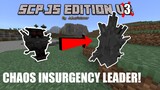 Fighting the CHAOS INSURGENCY LEADER in Minecraft! | SCP: JS Edition v3