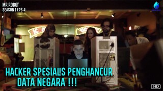 AKSI PARA HACKER INGIN MENGUASAI DUNIA !! Alur Cerita Film Mr Robot season 1 eps 4