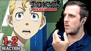 Time Travel?! | Tokyo Revengers Episode 1 + 2 REACTION