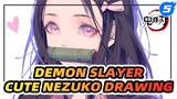 Cute Nezuko's Here | Drawing Process | Demon Slayer_5