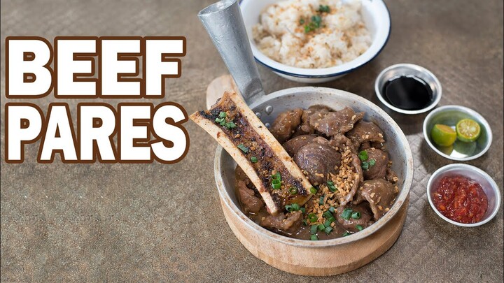 BEEF PARES WITH GARLIC RICE – ANG SARAP! | Jenny's Kitchen