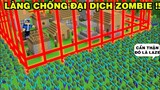 Mình Đã Khám Phá Nhà Của Dân Làng | Bị Đại Dịch Zombie Tấn Công | TRONG MINECRAFT..!!