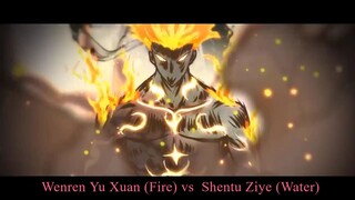 Fog Hill of Five Elements 2020: Wenren Yu Xuan (Fire) vs. Shentu Ziye (Water)