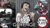 LiSA - Gurenge [紅蓮華] OP Demon Slayer [鬼滅の刃] | ROCK COVER by Sanca Records ft. Dhea Kafe