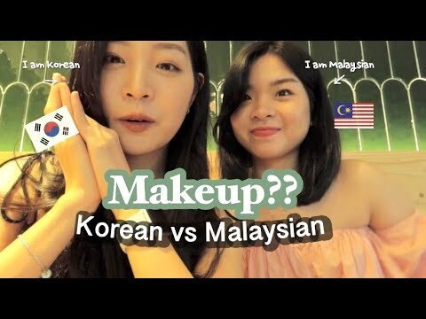 (中文/Eng)What's the Korean MAKEUP? Differences between Korean and Malaysian MAKEUP?