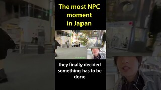 The Most NPC Moment In Japan