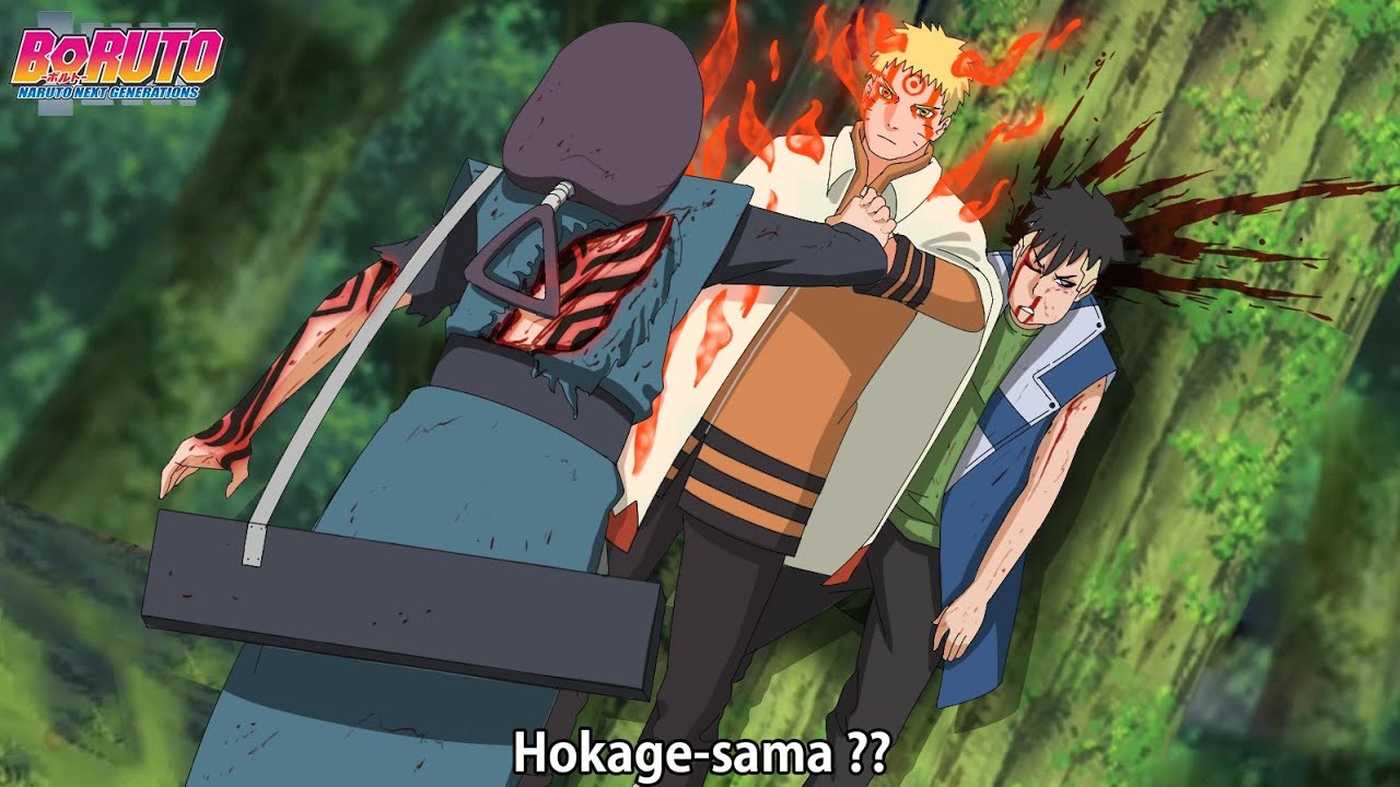 Hokage Naruto Uses Ultimate Sage Mode To Fight Code In Boruto