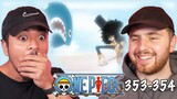 BROOK & LABOON WERE CREWMATES?! - One Piece Episode 353 & 354 REACTION + REVIEW!