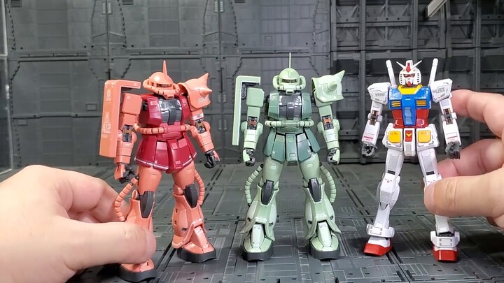 [Bandai RG] Versi reguler RG04 MS-06F produksi massal Zaku II