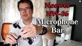 Neewer NW-36 Microphone Bar Demo Setup