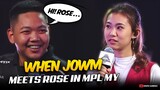 WHEN JOWM MEETS HOST ROSE in MPL MY. . . 😮