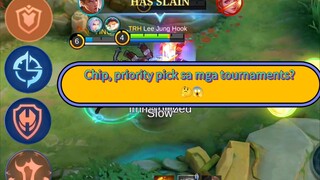 Alam mo ba kung bakit priority pick na ang hero na si Chip sa mga tournaments at ranked games? 🤔😱