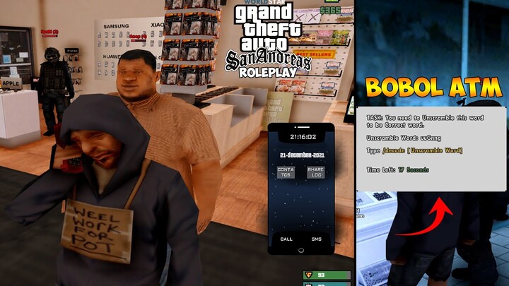 SERVER INI BISA B0BOL ATM || GTA SAMP ANDROID ROLEPLAY INDONESIA