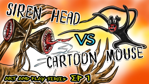TV Clinic [EP 1] l Siren head ปะทะ Cartoon Mouse!! l Horror Story!! l Art and play Story!! 💥