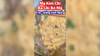 Mì Kim Chi Ba Chỉ Bò Mỹ