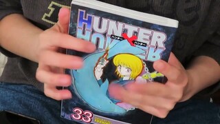 [ASMR] Hunter X Hunter Manga VOLUME 33~Tapping, scratching,tracing (No Talking)