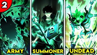 (2)He got the hidden class of a Necromancer but put all his skill points in Strength! - Manhwa Recap