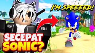 Wow! Kita Berlari Secepat Sonic?| Roblox Indonesia