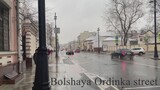 Bolshaya Ordinka street walk/Moscow Marth 2022