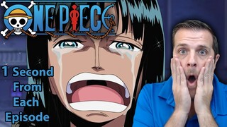 1 Second from each ONE PIECE Episode Reaction