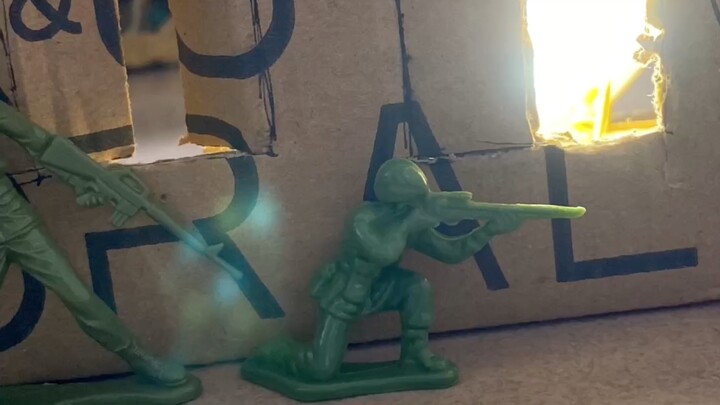 "Capture the Tower!" [Episode 1] Toy Soldiers Stop-Motion Animation