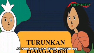 kartun hantu menunggu bus lewat - animasi adiptoonz #animasihantu #animasiindonesia #kartunhantulucu