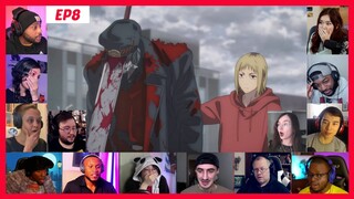 Chainsaw Man Episode 8 Reaction Mashup | チェンソーマン Ep 8