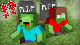 JJ and Mikey INFECTED By A ZOMBIE in Minecraft - Maizen