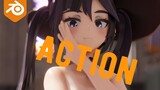 [EEVEE] Genshin Impact -Mona Action