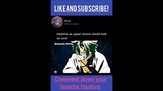 What if Hashira Were demons? 😮🔥