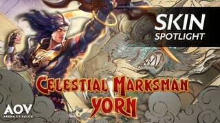 Skin terkeren Baginda! - Celestial Marksmen Yorn Skin Spotlight - Garena AOV