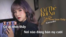 【 KARAOKE TONE NAM THẤP 】 CỨ THẾ RỜI XA - YẾN TATOO