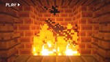 Minecraft fireplace lofi - Calm 1 | Sweden | Living Mice