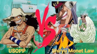 Usopp Mengalahkan 3 Lawan Sekaligus || PVP Mode Rank