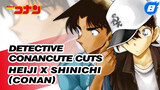 Hattori Heiji x Kudo Shinichi (Edogawa Conan) TV Ver. Cute Interactions Detective Conan_8