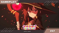 si Aqua hampir aja di telan sama katak besar 😰😰 - KonoSuba: Fantastic Days Gameplay