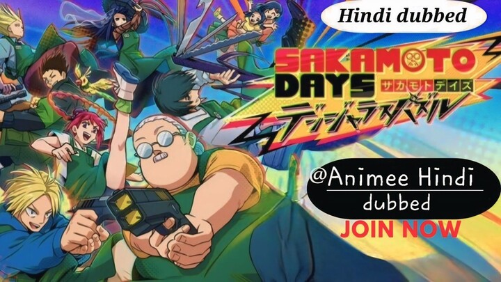 Sakamoto Days season 1 episode 1 | Hindi dubbed  official