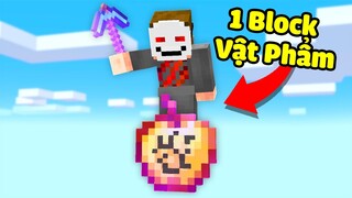 Minecraft nhưng Tôi Sinh Tồn Trên 1 Block Vật Phẩm