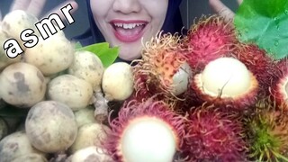 ASMR RAMBUTAN EXOTIC FRUIT | LANGSAT