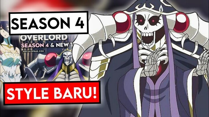 Grafik Baru Anime Overlord Season 4 Episode 1 | Keren Banget!!!!