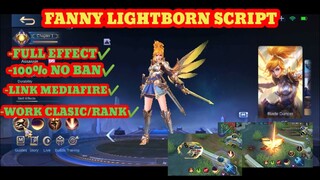 Script Fanny Lightborn (How to Get Fanny Lightborn) | MOBILE LEGEND BANG BANG