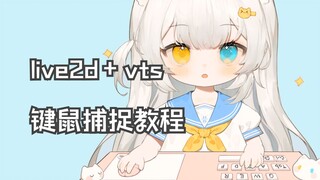 【live2d教程】对称键鼠捕捉教程（vts）