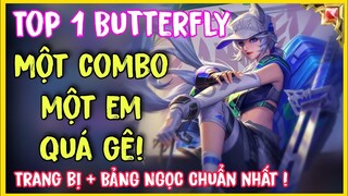 Top 1 Butterfly | Hướng Dẫn Lên Đồ và Bảng Ngọc Butterfly Mạnh Nhất Mùa Mới Là Đây ?