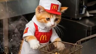 可爱的猫
